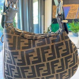 Fendi Oyster bag authentic.